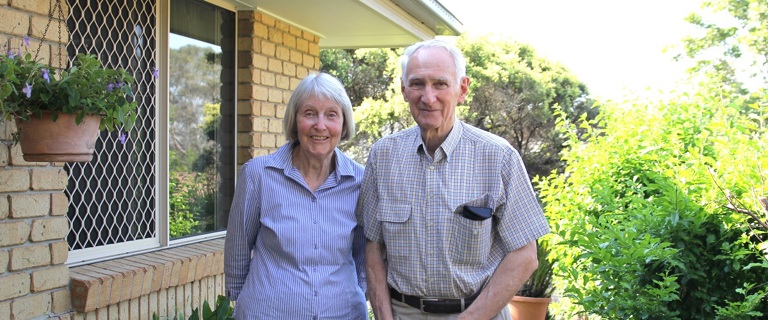 Barbara and John Langton at their Fairview home.jpg Barbara and John Langton at their Fairview home.jpg