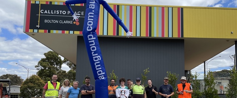 Callisto Place's landscaping with a purpose Callisto Place's landscaping with a purpose