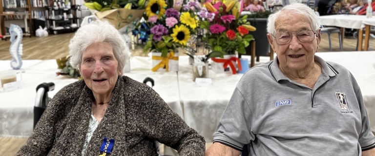 Joan and Alan on their 80th wedding anniversary.jpg Joan and Alan on their 80th wedding anniversary.jpg