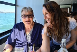 Kathryn and her mother Kathryn and her mother