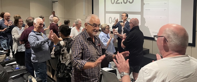 Marcus Pearce presenting to residents.jpg Marcus Pearce presenting to residents.jpg