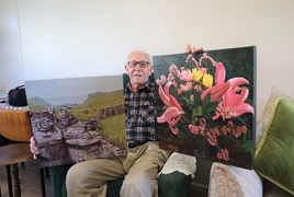 Neville has been a part of the Toowoomba Art Society for eight years. Neville has been a part of the Toowoomba Art Society for eight years.