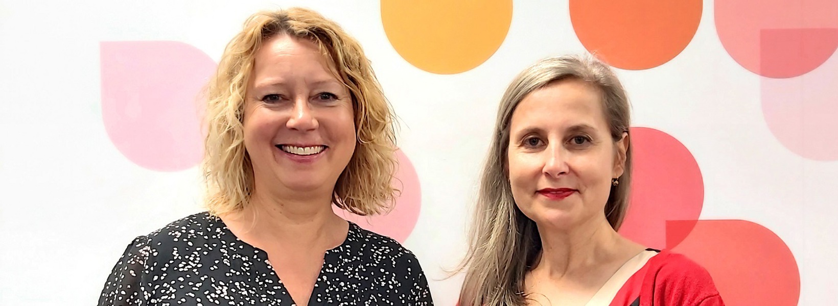 Claudia and Rajna from Bolton Clarke Research Institute Claudia and Rajna from Bolton Clarke Research Institute