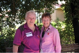 Sandra volunteers at Chelsea residential care home Sandra volunteers at Chelsea residential care home