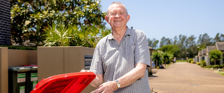 Trevor leads the recycling initiative at Broadwater Gardens.jpg Trevor leads the recycling initiative at Broadwater Gardens.jpg