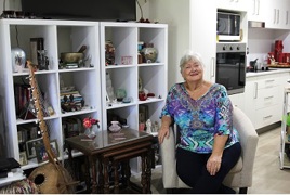 Zoe in her studio apartment in Rowes Bay retirement village_.jpg Zoe in her studio apartment in Rowes Bay retirement village_.jpg